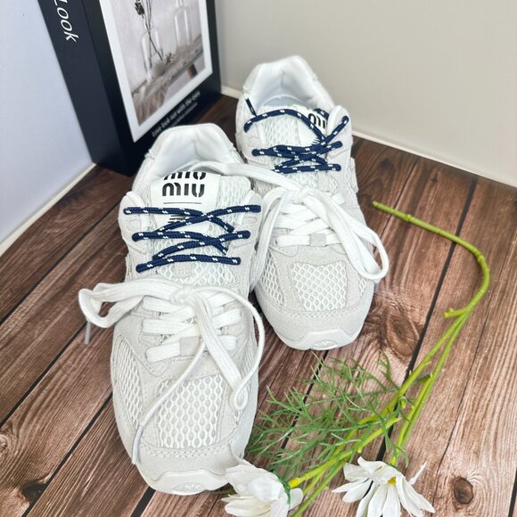 Miu Miu x New Balance 530 SL Sneakers | White | FARFETCH New Balance X Miu Miu 530 Women\'s size (US7.5=EU37.5)